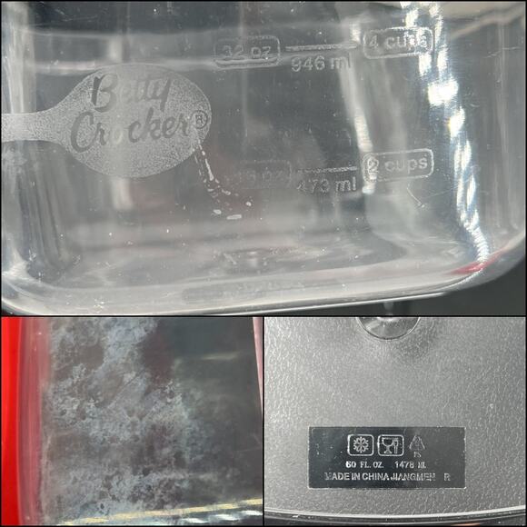 Rubbermaid Betty Crocker Bundle 3-5 Cup Capacity (5 Containers with Lids) - Picture 13 of 15